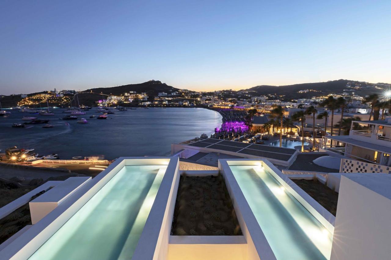 Cubic Mykonos Seafront Design Suites Ornos  Exterior foto