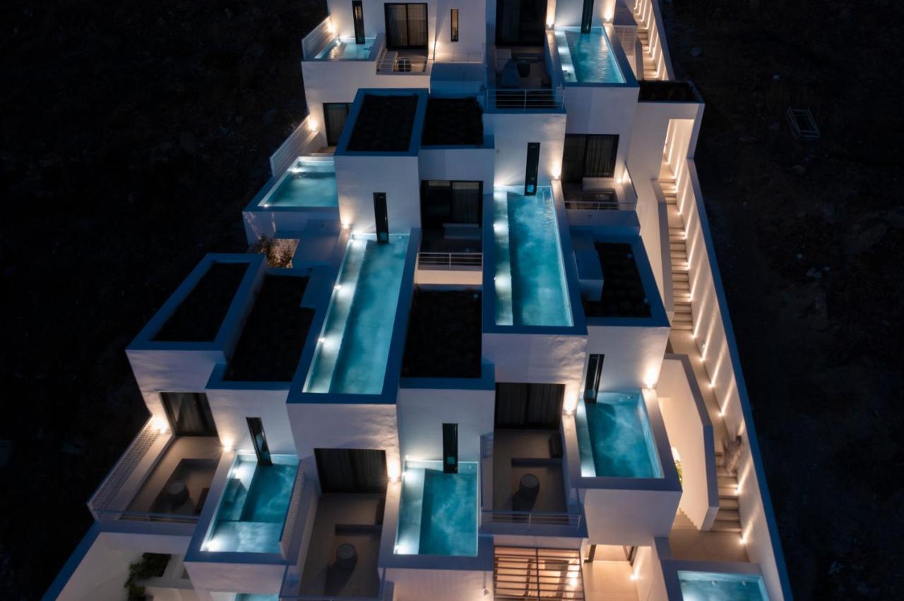 Cubic Mykonos Seafront Design Suites Ornos  Exterior foto
