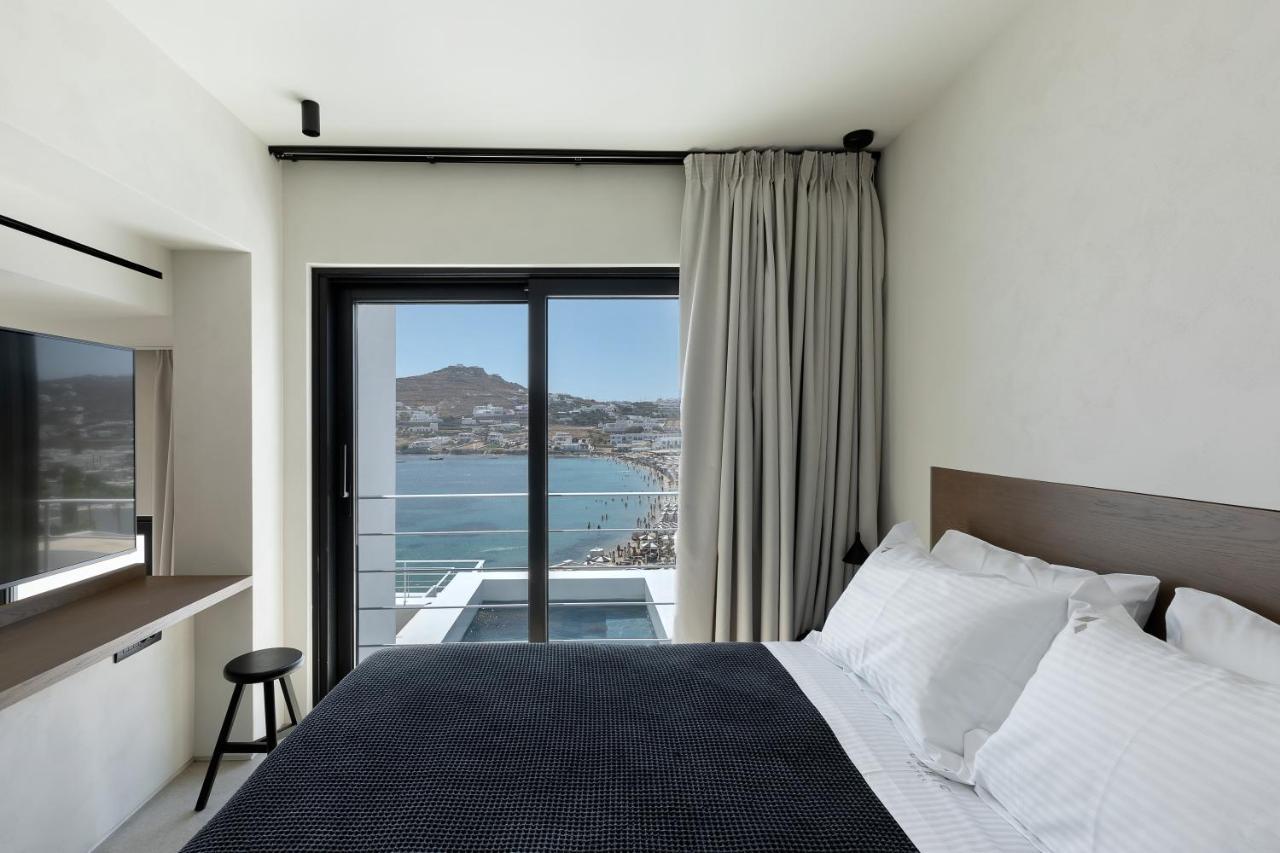 Cubic Mykonos Seafront Design Suites Ornos  Exterior foto