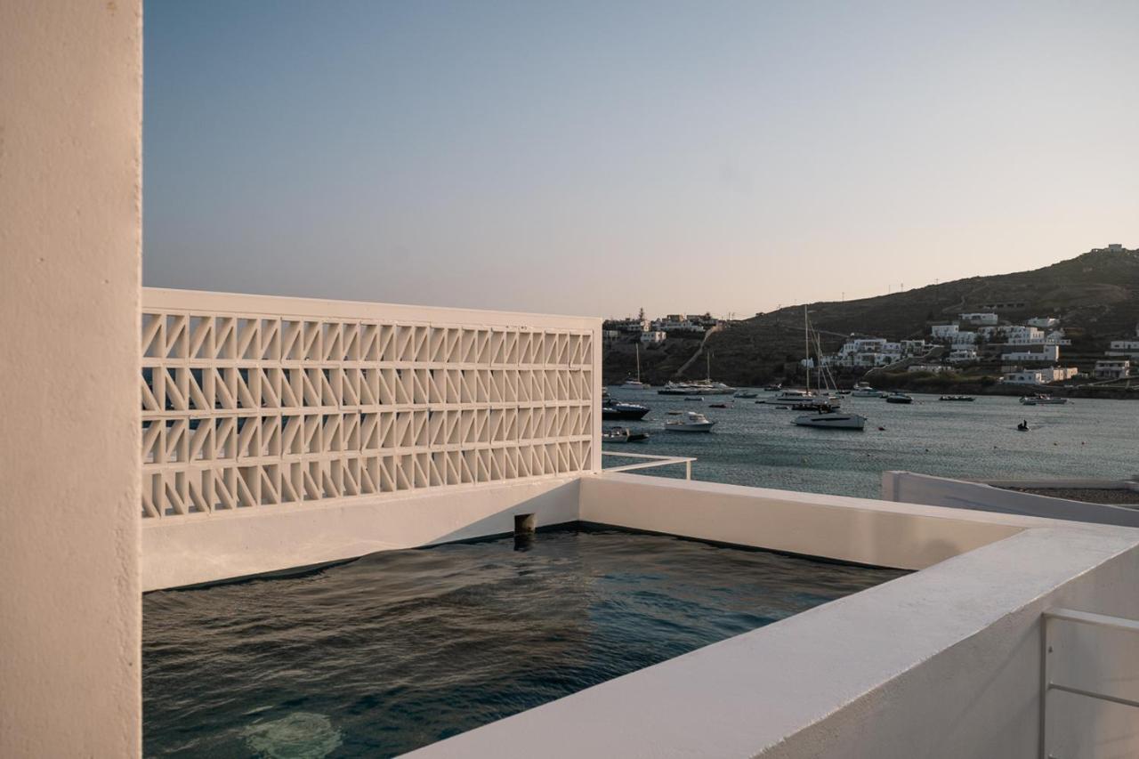 Cubic Mykonos Seafront Design Suites Ornos  Exterior foto