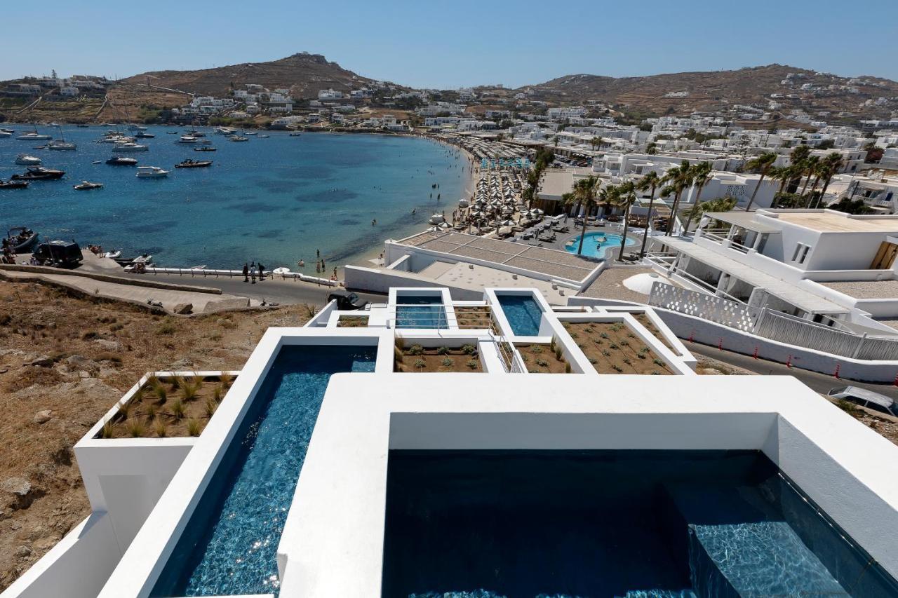 Cubic Mykonos Seafront Design Suites Ornos  Exterior foto